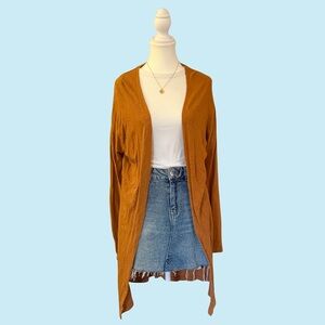 Golden Orange Cardigan